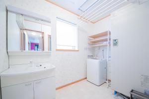 Koupelna v ubytování THE FAM