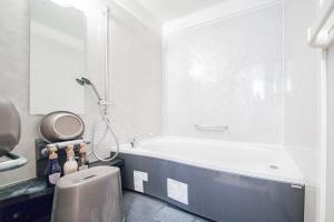 Koupelna v ubytování THE FAM