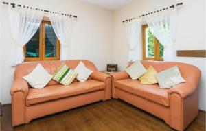 Posezení v ubytování Holiday Home Hrvace With Fireplace Xiii