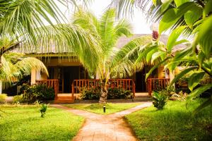 Wilcon Guesthouse Catulayan外面的花园