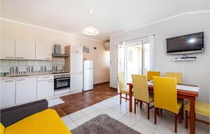 Kuchyňa alebo kuchynka v ubytovaní 1 Bedroom Nice Apartment In Razanac