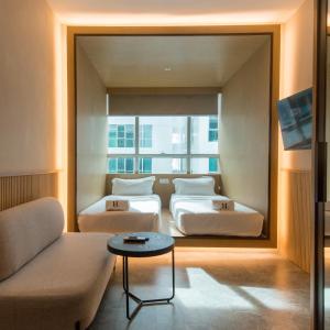 Posezení v ubytování Harper Boutique Hotel at Sutera Avenue