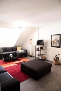 Posezení v ubytování APARTMÁN U ZOUBKU