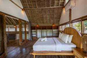 Postel nebo postele na pokoji v ubytování Villa Vintage 2 + 13 fotografií