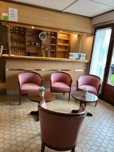 Posezení v ubytování Kyriad Direct Metz Nord – Woippy