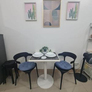 Posezení v ubytování Homely - SMDC Green 2 Residences, Dasmarinas City