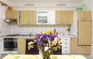 Kuchyňa alebo kuchynka v ubytovaní Two-Bedroom Apartment In Trogir