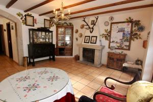 A seating area at Casa Palacio Carvajal