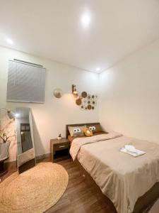 Postel nebo postele na pokoji v ubytování Little Chái Nho Homestay