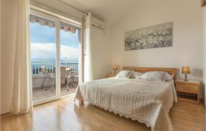 Posteľ alebo postele v izbe v ubytovaní Apartment Vukovarska Ix