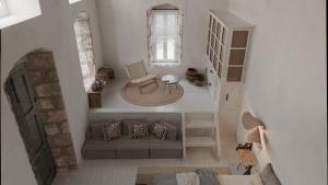 Posezení v ubytování Aelia mini villa