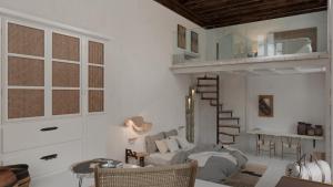 Posezení v ubytování Aelia mini villa