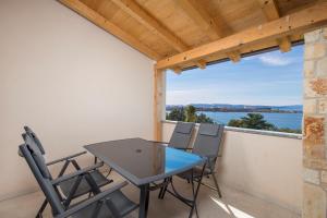 Balkón alebo terasa v ubytovaní Villa Vuka