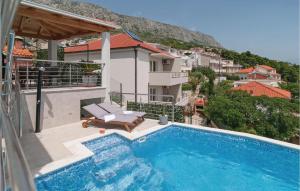 Πισίνα στο ή κοντά στο Holiday Home Stanici With Sea View Xii +29 φωτογραφίες