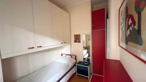 Postel nebo postele na pokoji v ubytování M282 - Marcelli, trilocale con giardino a 100mt dal mare