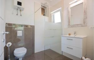 Koupelna v ubytování Three-Bedroom Holiday Home In Vinjani Donji