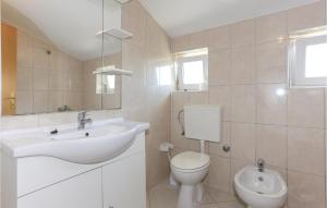 Koupelna v ubytování Apartment Stanici Iii