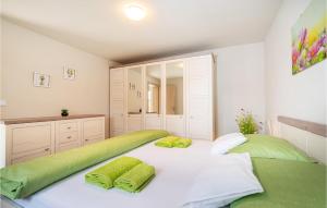 Posteľ alebo postele v izbe v ubytovaní 4 Bedroom Amazing Home In Benkovac