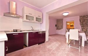 Kuchyň nebo kuchyňský kout v ubytování Holiday Home Peresiji I