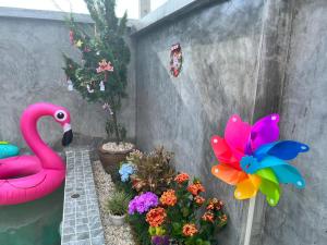 Zahrada ubytování Arun Siri Pool Villa Aonang