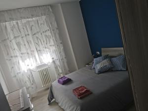 Postel nebo postele na pokoji v ubytování Apartment in Chiavenna