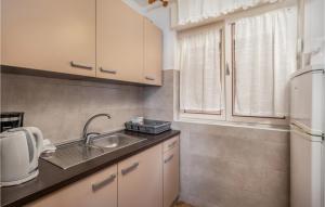 Nhà bếp/bếp nhỏ tại Beautiful Home In Lukovo Sugarje