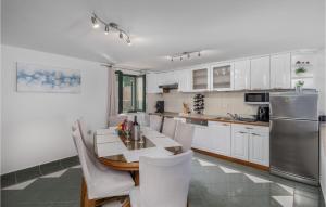 Kuchyň nebo kuchyňský kout v ubytování Lovely Home In Crikvenica With Sauna