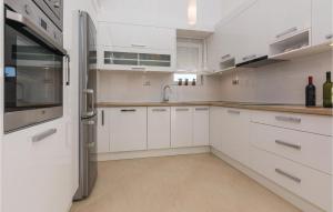 Kuchyň nebo kuchyňský kout v ubytování Two-Bedroom Apartment In Vir