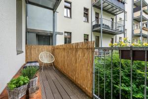 Μπαλκόνι ή βεράντα στο Zentrumsnahe Wohnung