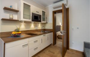 Kuchyňa alebo kuchynka v ubytovaní 1 Bedroom Nice Apartment In Crikvenica
