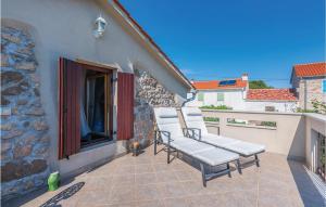 Ein Balkon oder eine Terrasse in der Unterkunft Villa Ala