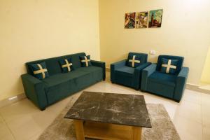 Posezení v ubytování Sandeep Serviced Apartments