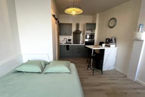 Kuchyň nebo kuchyňský kout v ubytování Studio Cosy Rue Des Vieillards