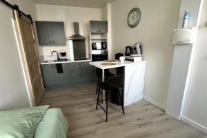 Kuchyň nebo kuchyňský kout v ubytování Studio Cosy Rue Des Vieillards