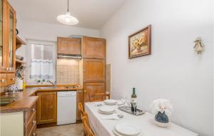 Kuchnia lub aneks kuchenny w obiekcie Cozy Apartment In Cizici