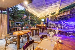 Restaurace v ubytování Boutique Hotel Las Cascadas