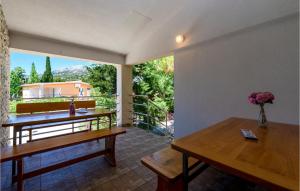 Balkón alebo terasa v ubytovaní Holiday Home Don Ante Adzije Iii