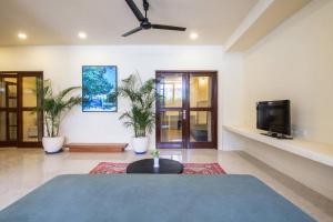 TV/trung tâm giải trí tại Villa 5A Canggu Brawa