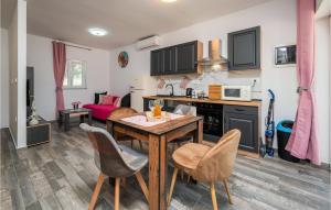 Η κουζίνα ή μικρή κουζίνα στο 1 Bedroom Nice Home In Peroj