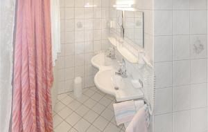 Koupelna v ubytování Haus Rosenheim Ferienwohnung
