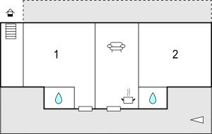 Plan piętra w obiekcie Ferienwohnung In Kappl-Paznaun