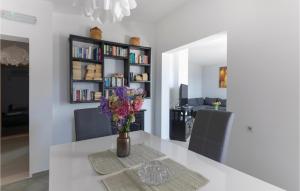 Die Bibliothek in der Ferienwohnung