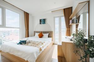 Voodi või voodid majutusasutuse The Euphoria Sophisticated Style - Stay 24h toas