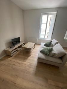 TV a/nebo společenská místnost v ubytování Appartement 55m2 centre ville