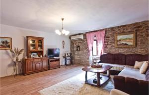 Televízia a/alebo spoločenská miestnosť v ubytovaní Holiday Home Stifanici Iii