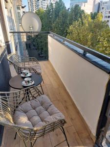 Μπαλκόνι ή βεράντα στο Nadja City Center