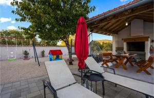 Balkón alebo terasa v ubytovaní Holiday Home Dubrava Tisnjanska 32