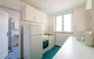 Kuchyň nebo kuchyňský kout v ubytování Pet Friendly Home In Peruski With Wifi