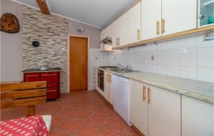 Kuchyňa alebo kuchynka v ubytovaní 2 Bedroom Lovely Apartment In Jadranovo