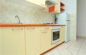 Kuchyň nebo kuchyňský kout v ubytování Apartment Brna Bb V